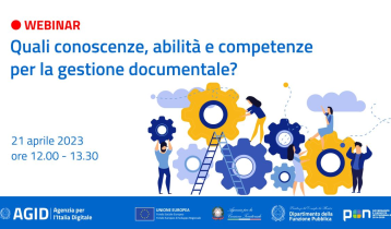 Vai alla notizia Gestione documentale: un webinar su conoscenze, abilità e competenze indispensabili nella PA