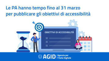 Vai alla notizia Scadenza 31/03/23 per la pubblicazione degli obiettivi di accessibilità