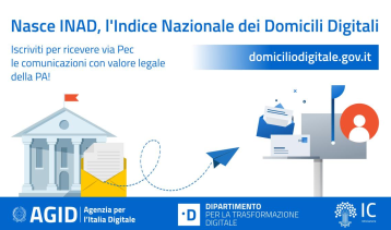 Vai alla notizia Nasce INAD, l’Indice Nazionale dei Domicili Digitali