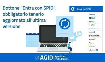 Vai alla notizia Bottone “Entra con SPID”: obbligatorio l’aggiornamento