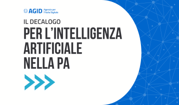 Vai alla notizia AGID presenta il Decalogo per l’Intelligenza Artificiale nella PA