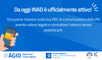 Vai alla notizia INAD, l’Indice Nazionale dei Domicili Digitali, da oggi è consultabile per tutti