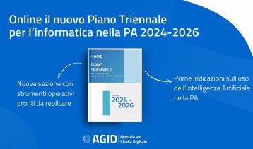 Vai alla notizia Pubblicato il Piano Triennale per l’Informatica nella PA 2024-2026