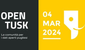 Vai alla notizia Riparte Opentusk, il progetto partecipativo sui dati aperti promosso da Regione Puglia