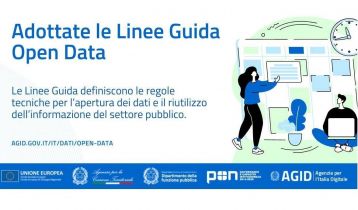 Vai alla notizia Open Data: AgID adotta le Linee Guida