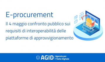 Vai alla notizia E-procurement: incontro pubblico dedicato ai requisiti di interoperabilità delle piattaforme